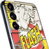 DC Comics The Flash Vintage Action Pose Pattern Galaxy S22 Skin
